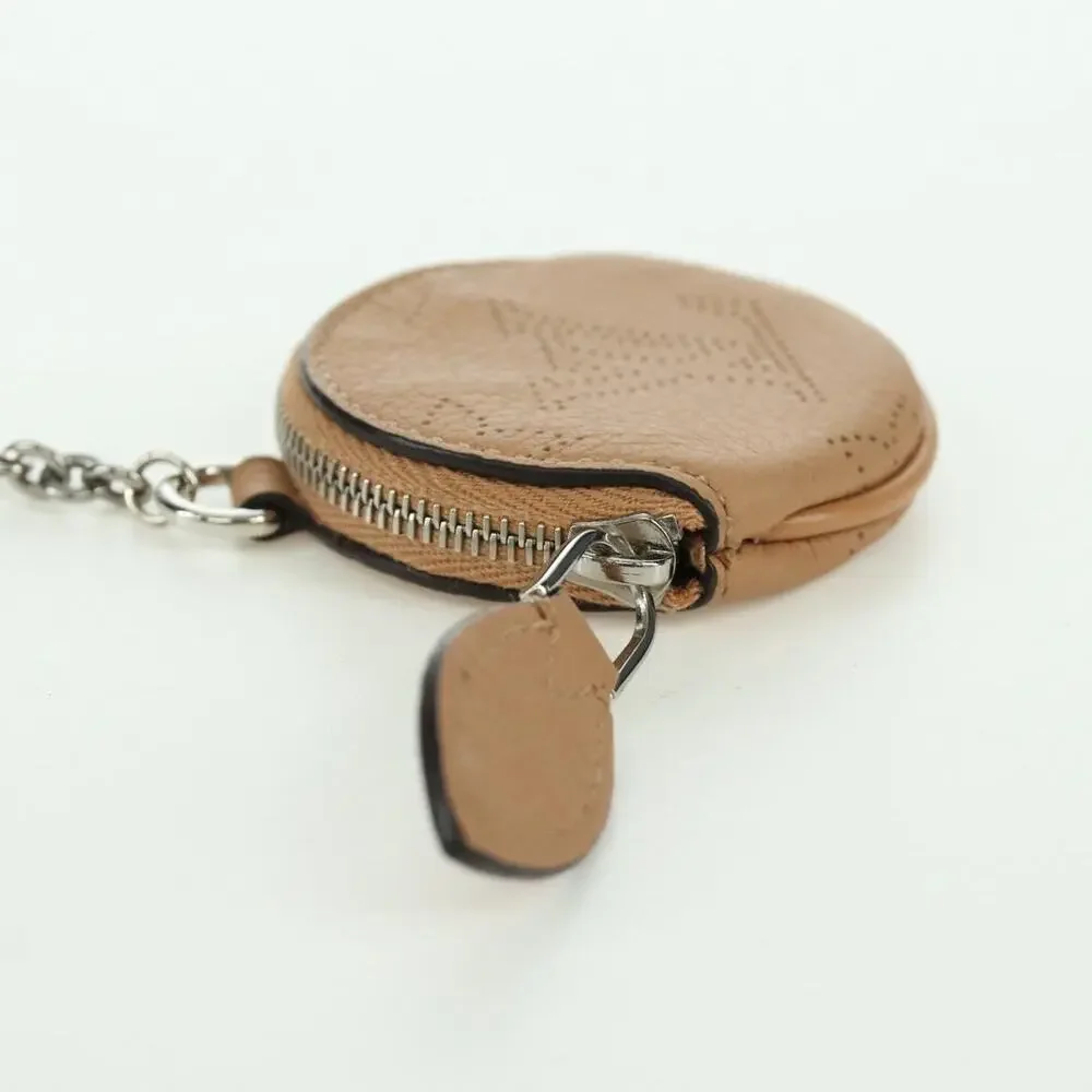 Louis Vuitton Mahina Porte Cles Flight Mode Pouch Charm Beige
